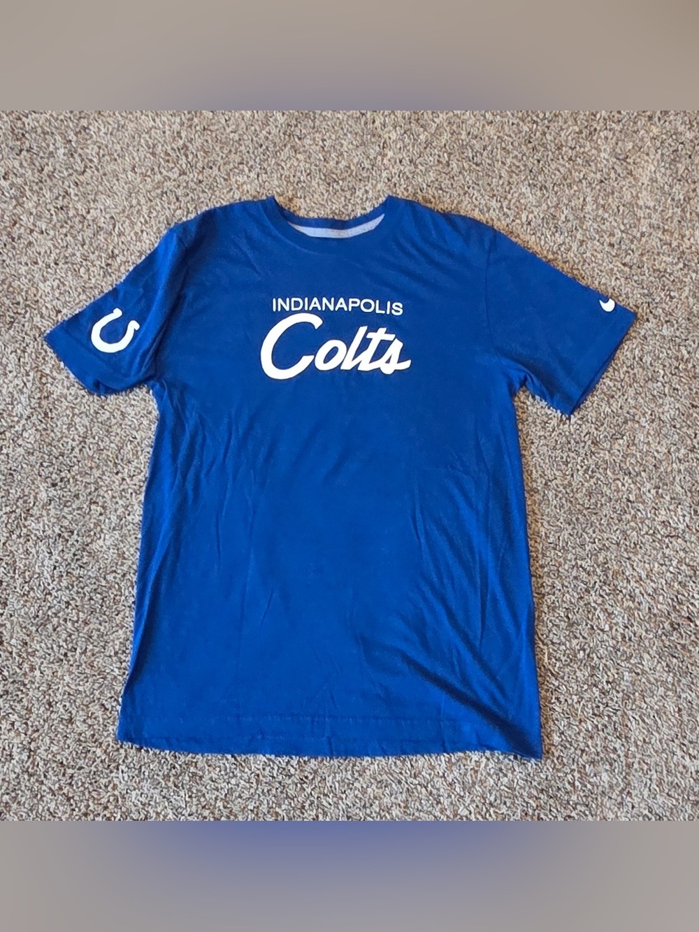 Men’s Medium Blue NFL Team Apparel Indianapolis Colts T